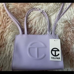 Telfar Small Lavender Shopping Bag